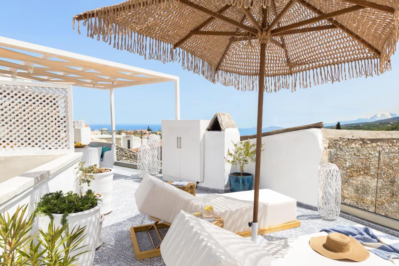 Stema Luxury Escape, Rooftop Jacuzzi & Panoramic Views Atsipopoulo Exterior foto